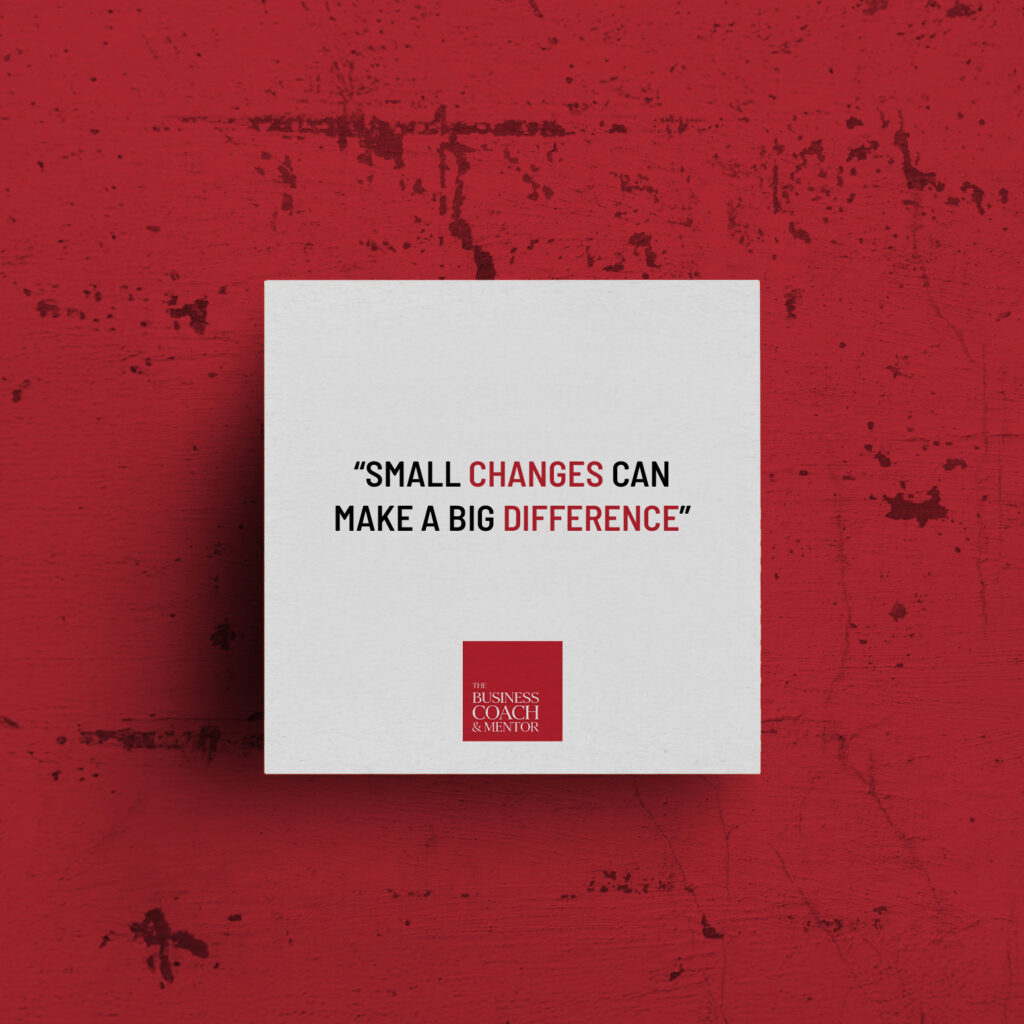 Small changes makes a difference image